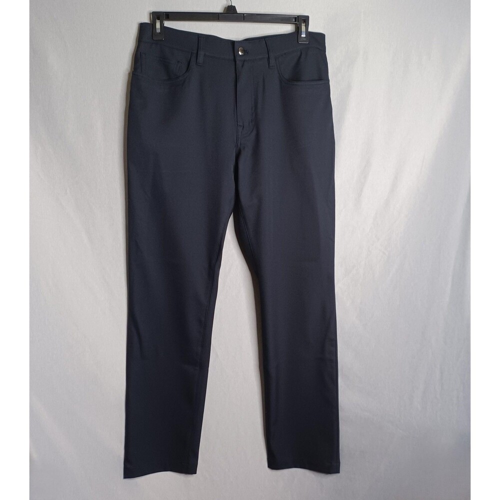 Polo Ralph Lauren Pants Mens 33x32 Navy Prospect Performance Chino Golf Casual